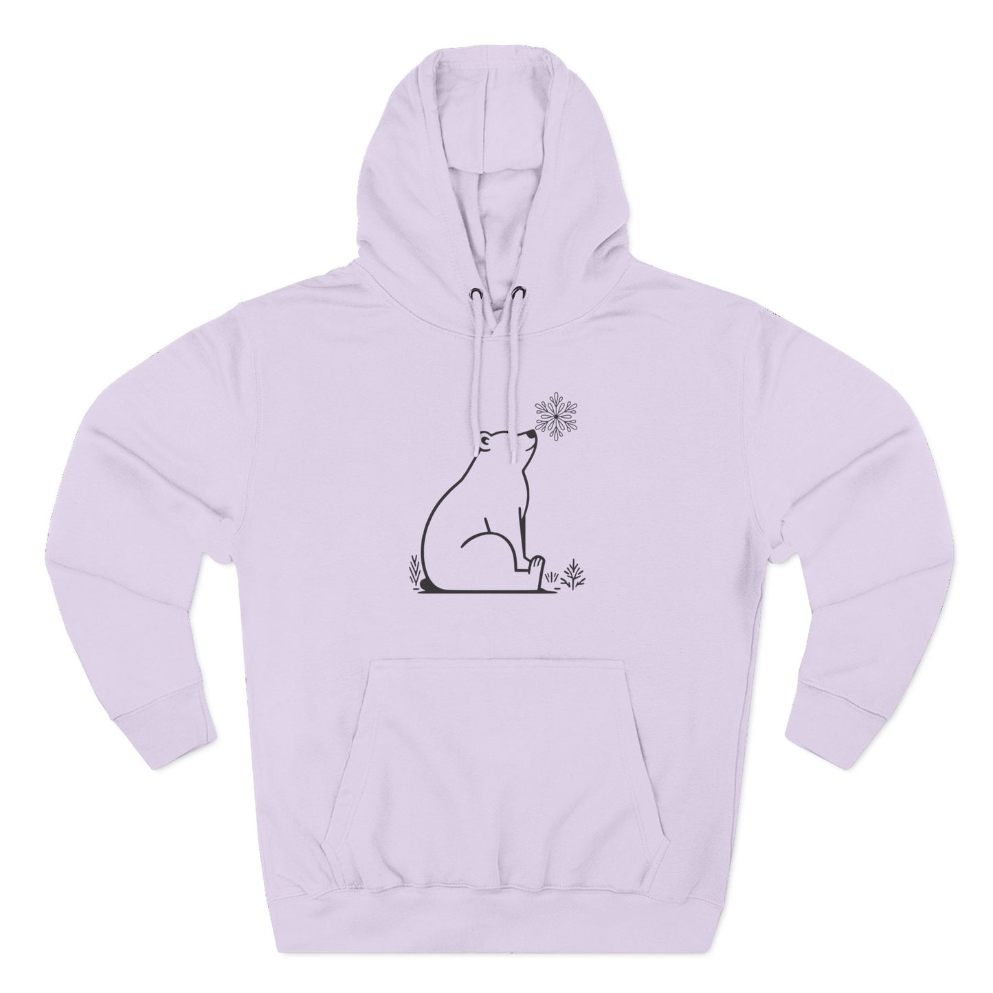 Snowflake Polar Bear Hoodie