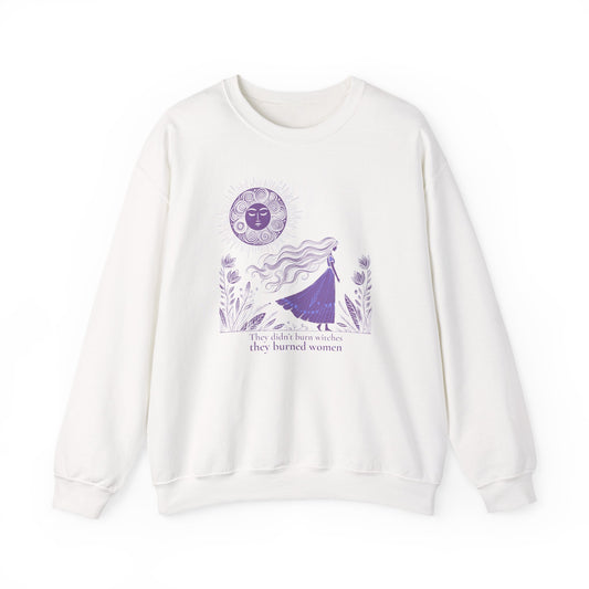 "Burned Women" Heavyweight Sweatshirt | Mystic Den