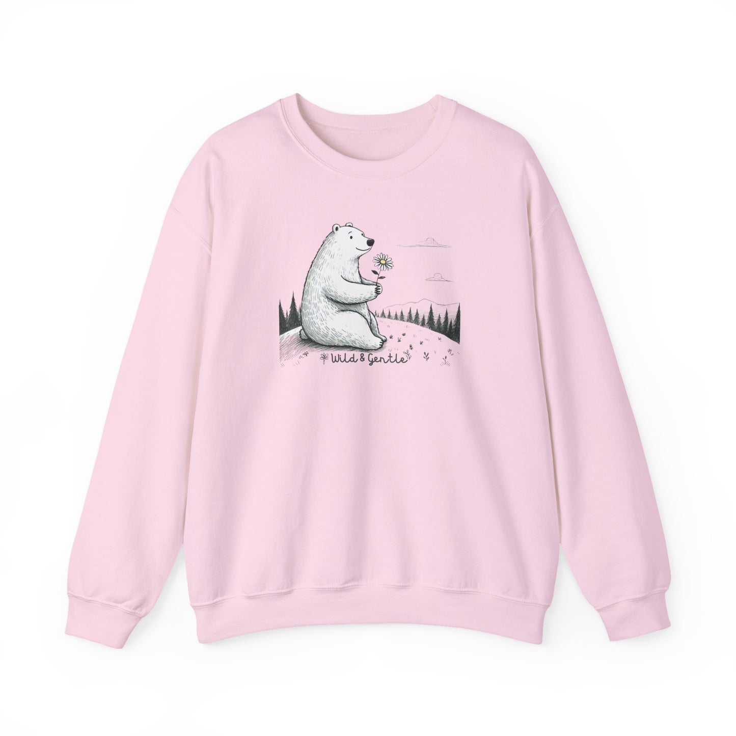 Wild & Gentle Polar Bear Sweatshirt