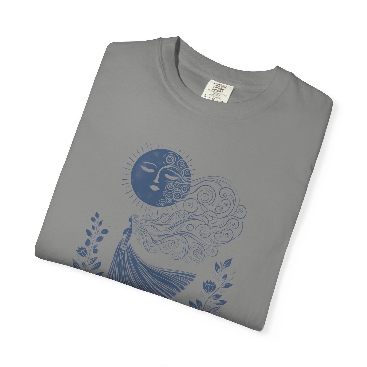 She Walks With the Weight of Every Woman Silenced Comfort Colors Tee