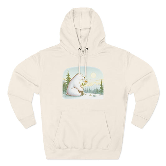 Polar Bear Mountain View Meadow Hoodie
