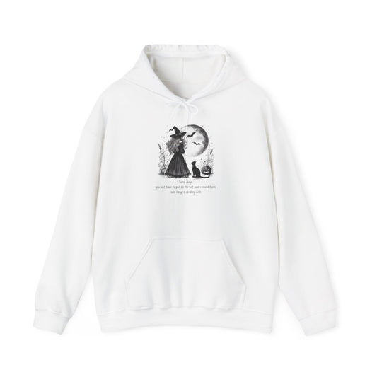 Put on the Hat Moon Witch Hoodie
