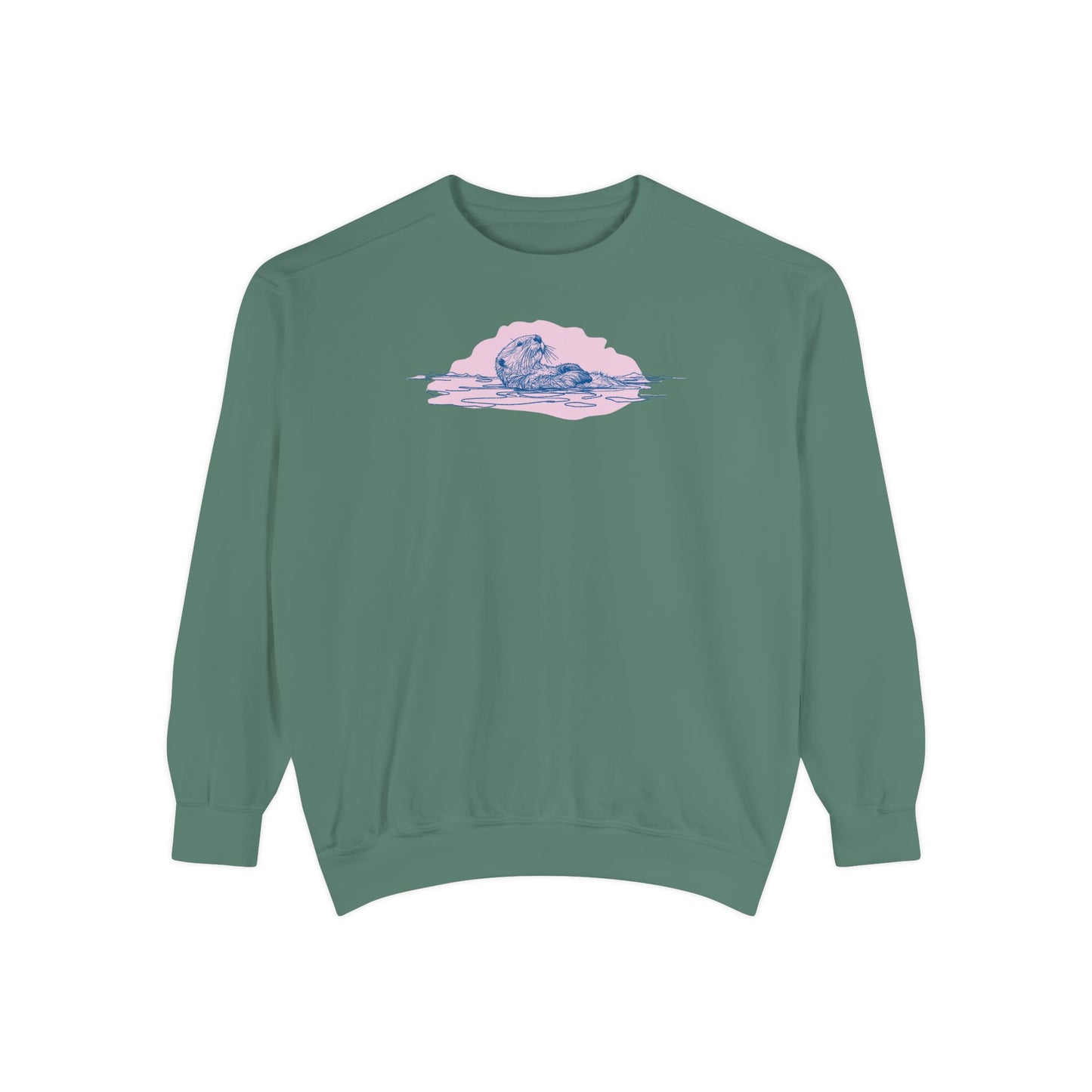Pastel Otter Comfort Colors Sweatshirt
