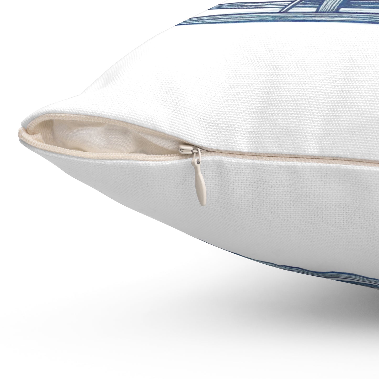 Polar Bear Sledding Pillow