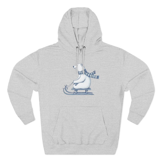 Polar Bear Sledding Hoodie
