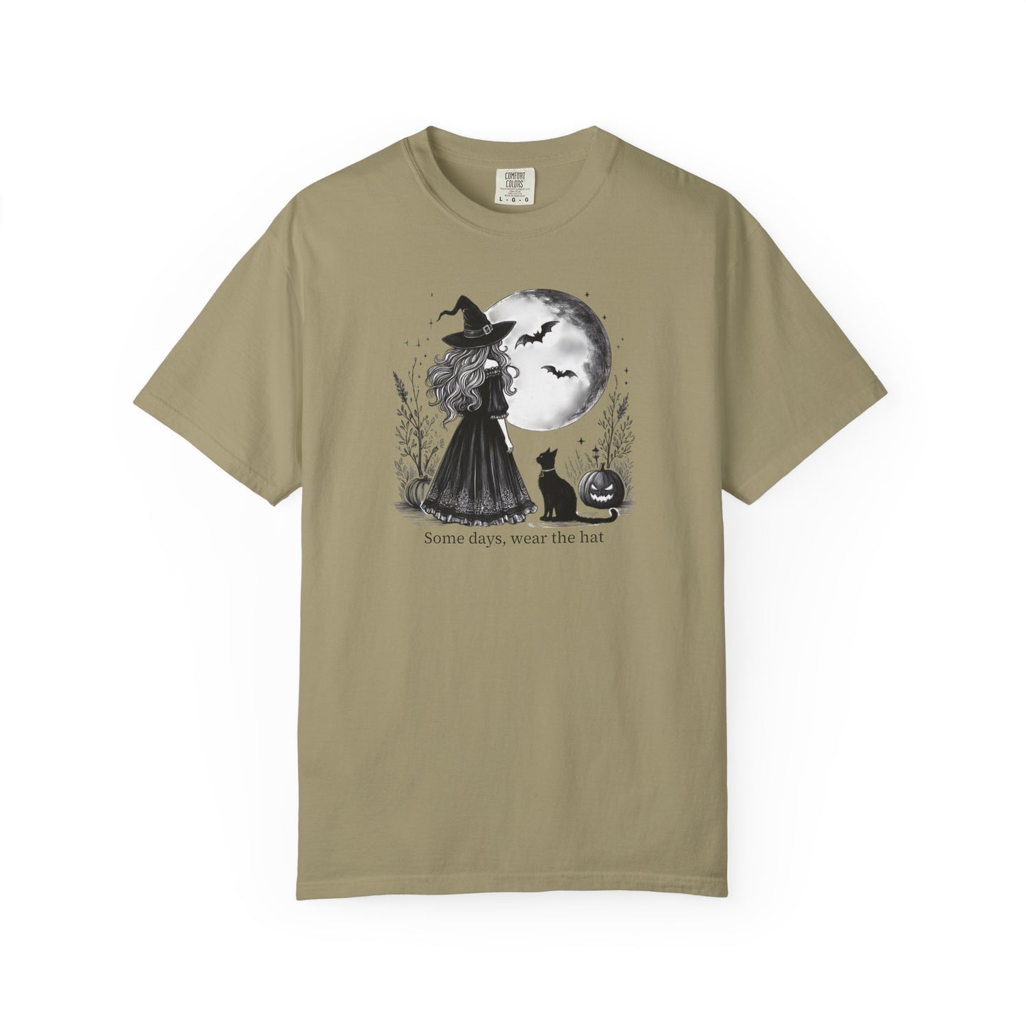 Comfort Colors Halloween Witch Moon Tee