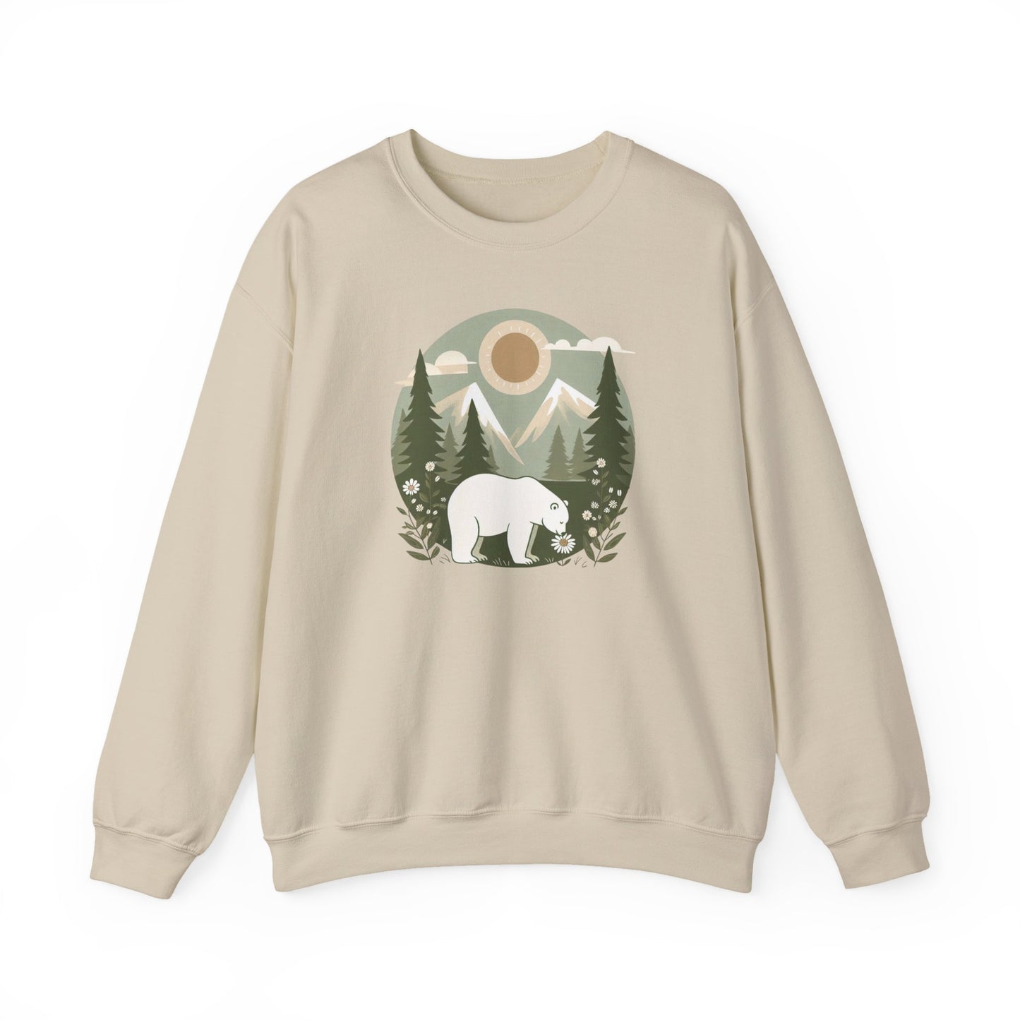 Polar Peace Sweatshirt | Vintage Meadow Edition