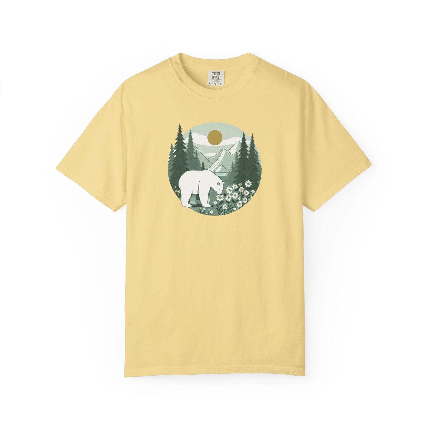 Polar Bear Mountain Meadow Comfort Colors Tee