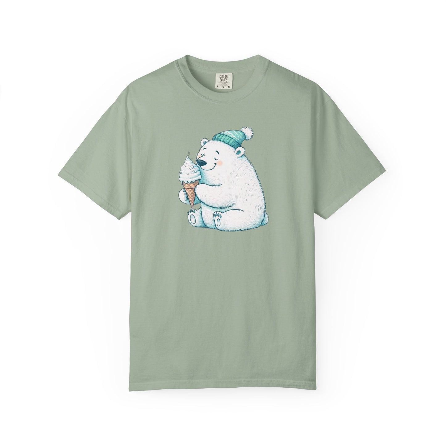 Cozy Cone Polar Bear Comfort Colors Tee