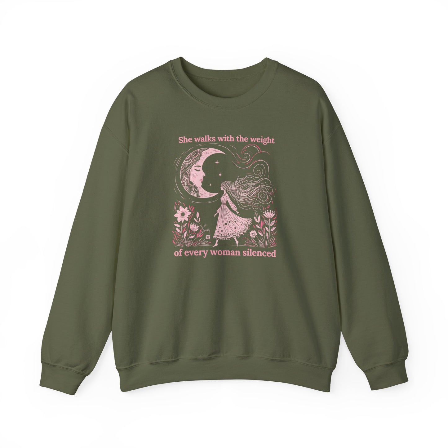 The Silenced Weight Celestial Premium Sweatshirt |Mystic Den