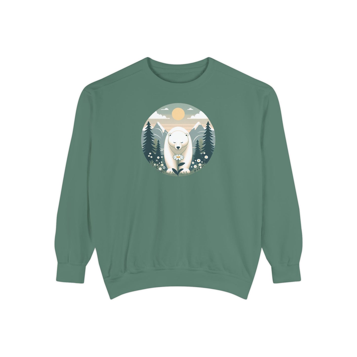 Polar Bear Alpine Comfort Colors Sweatshirt