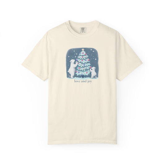 Love and Joy Polar Bear Tee