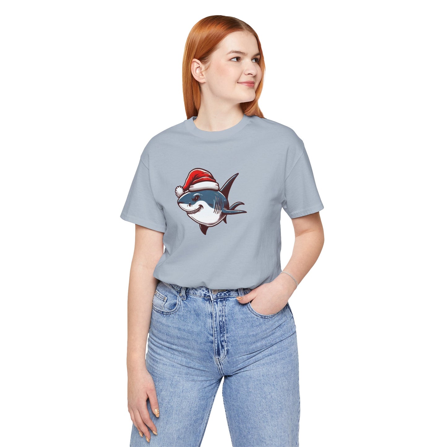 Santa Shark Holiday Tee