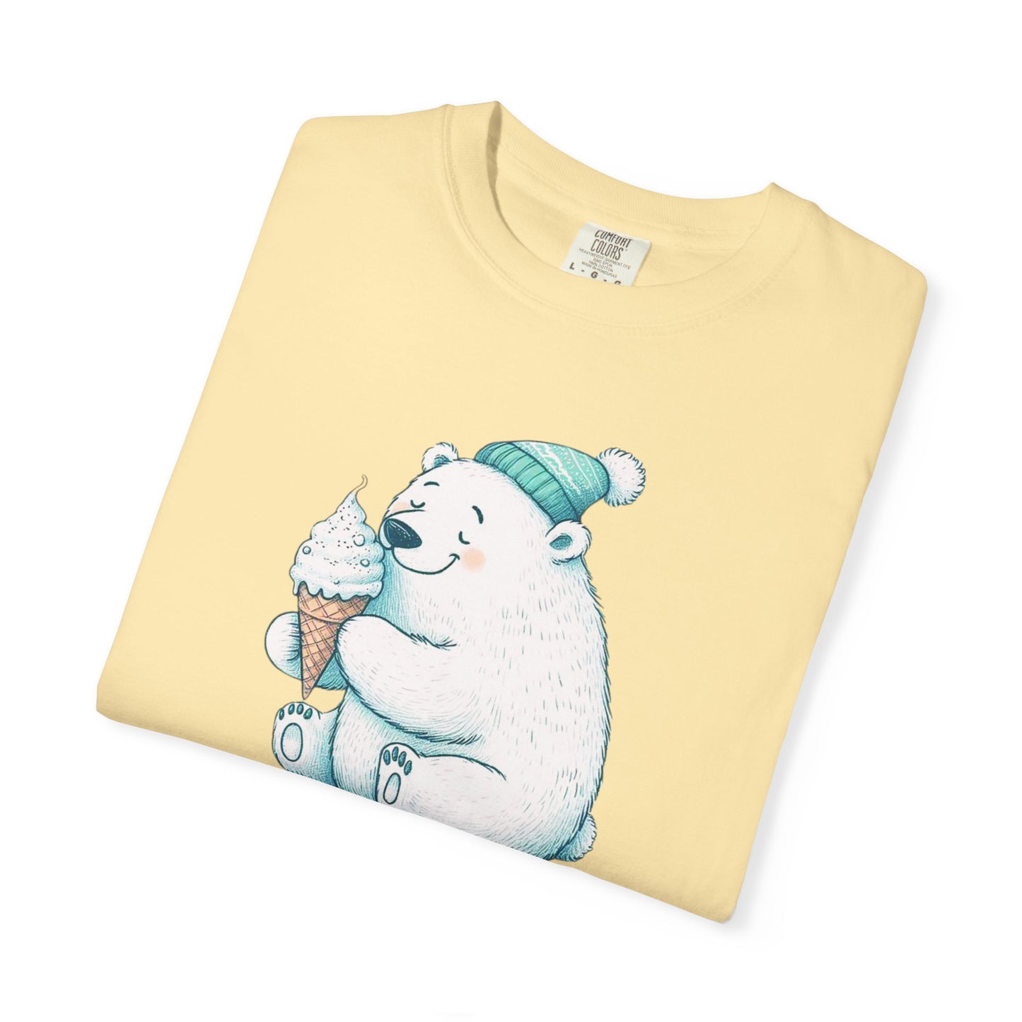 Cozy Cone Polar Bear Comfort Colors Tee