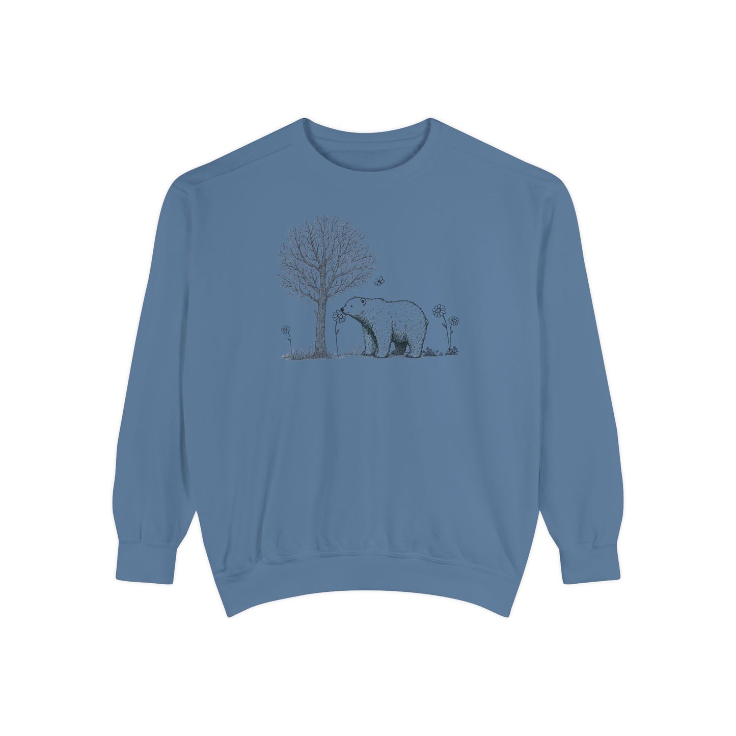 The Meadow Bear – Botanical Sketch Long Sleeve
