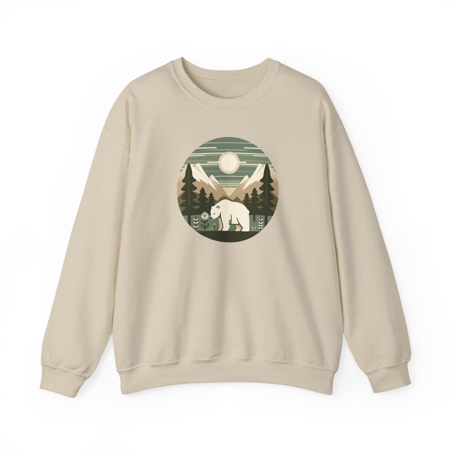 Polar Bear Sweatshirt | Cozy Gildan Heavy Blend
