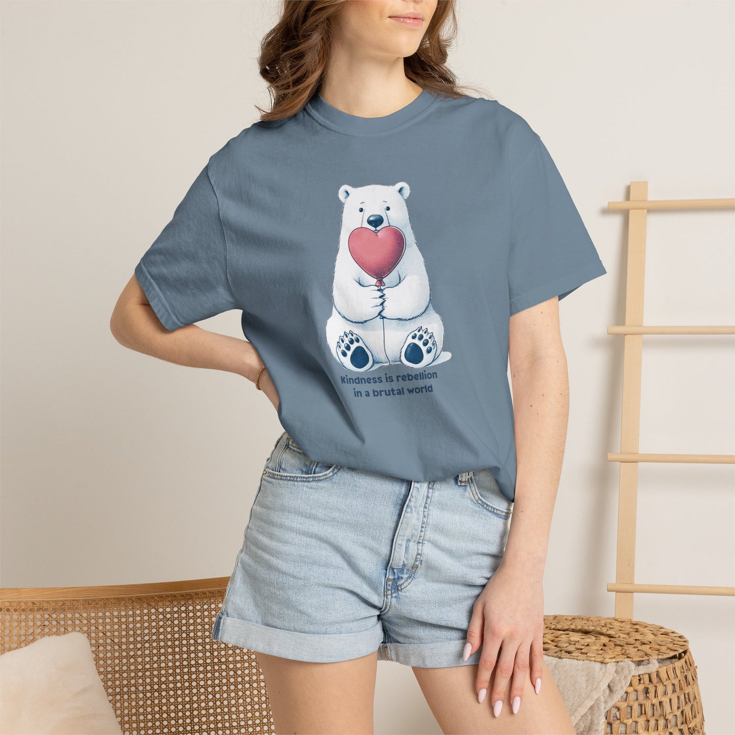 Comfort Colors Polar Bear Kindness Tee