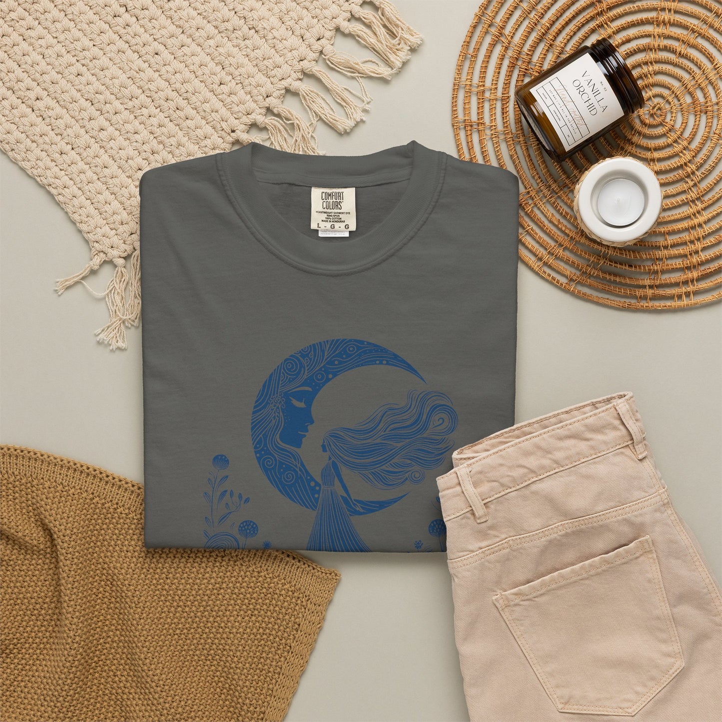 She Walks With the Weight of Every Woman Silenced Comfort Colors Tee