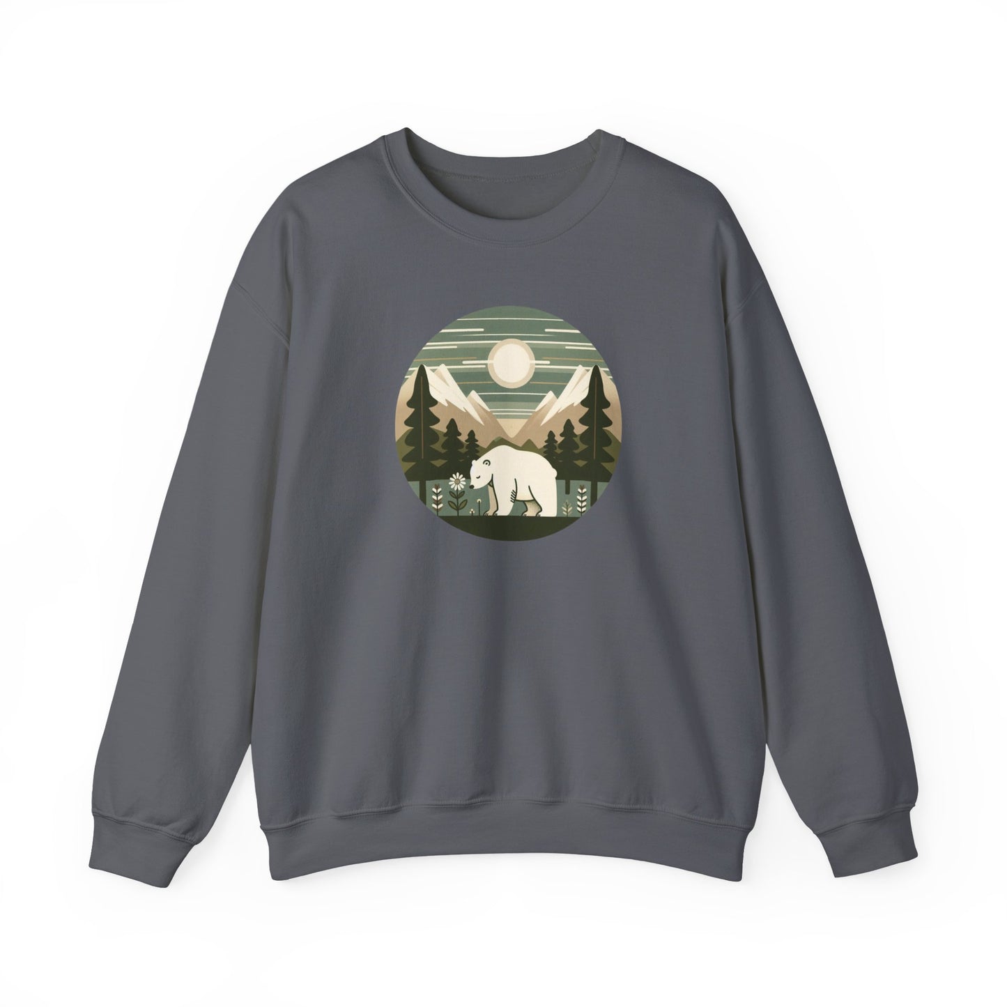 Polar Bear Sweatshirt | Cozy Gildan Heavy Blend