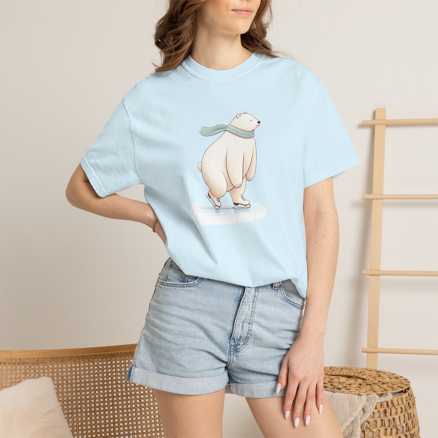 Skating Polar Bear Tee