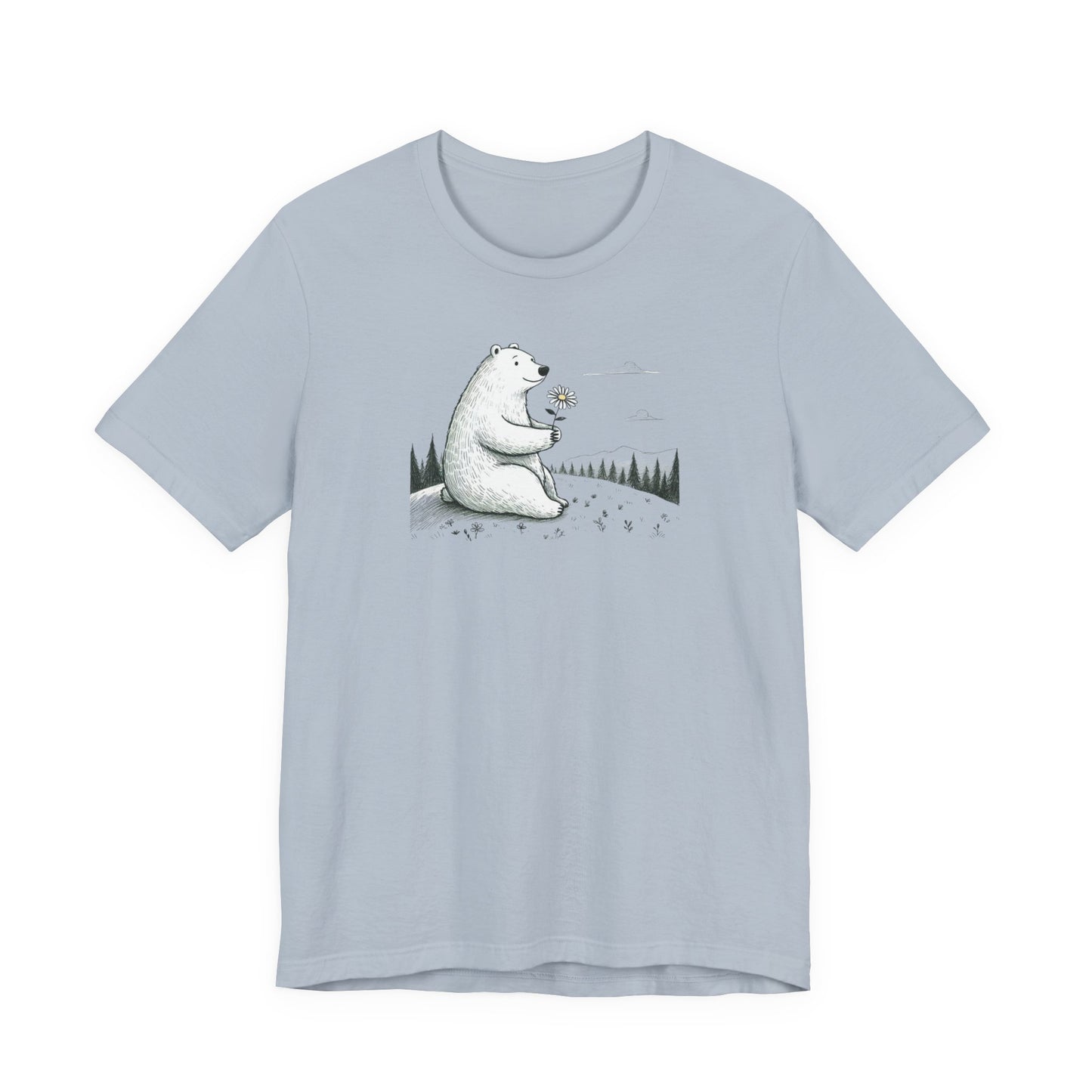 Daisy Bear Sketch Premium Tee | Polar Den Edition