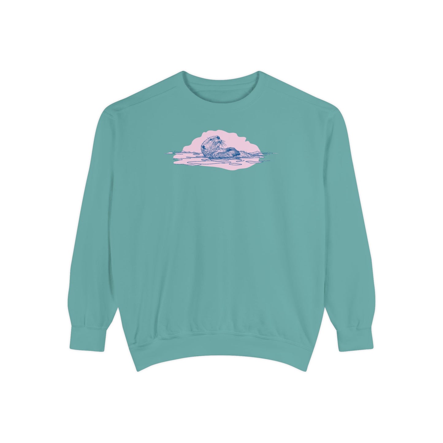 Pastel Otter Comfort Colors Sweatshirt