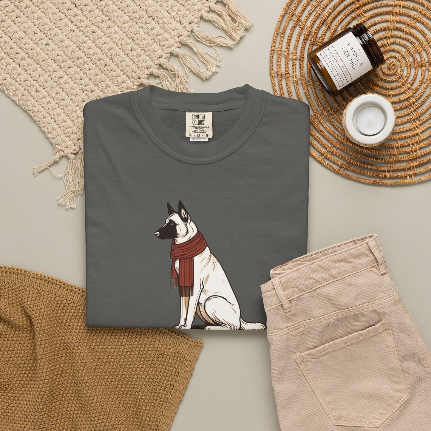 Belgian Malinois Scarf Tee