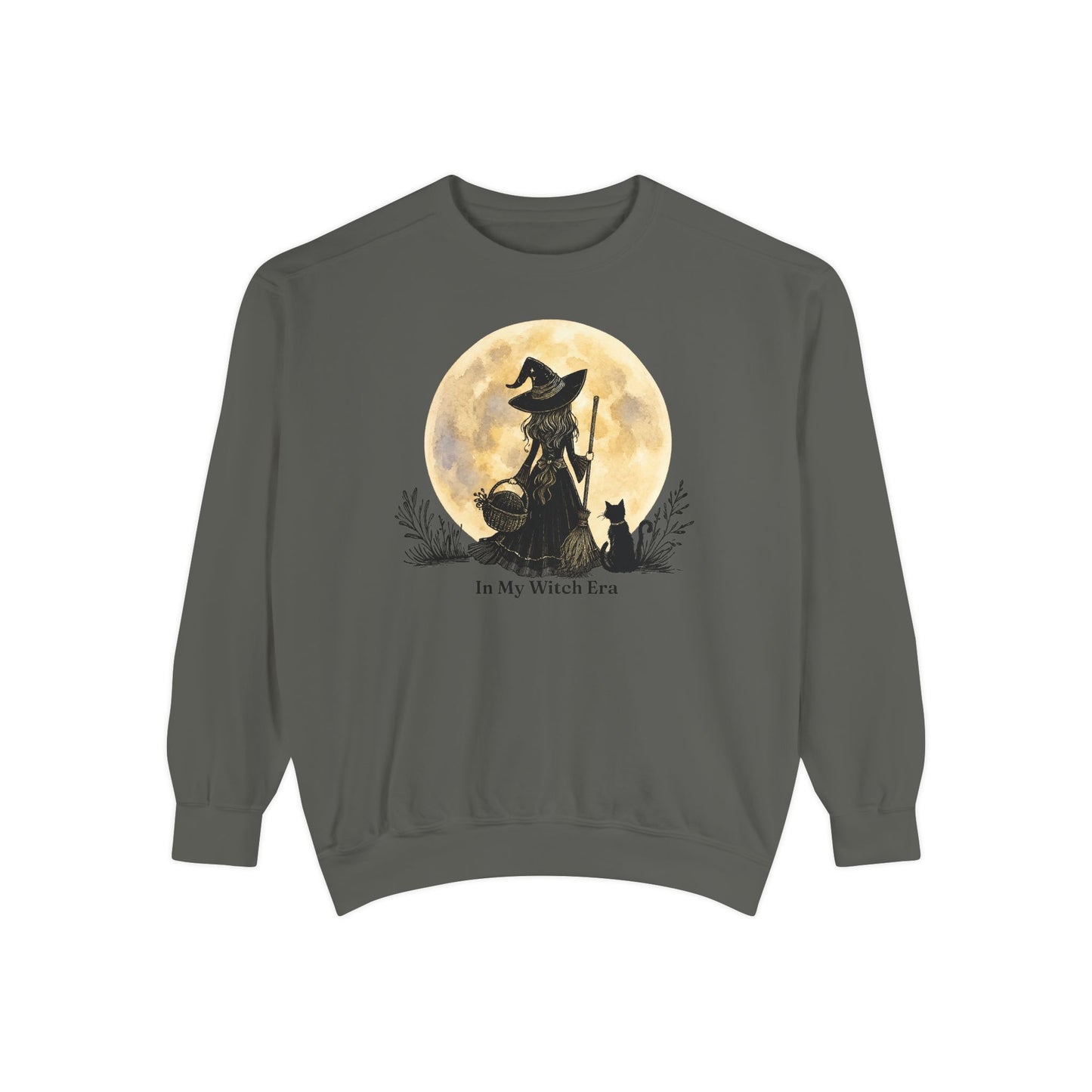 In My Witch Era | Cozy Witch Moon Crewneck Sweatshirt