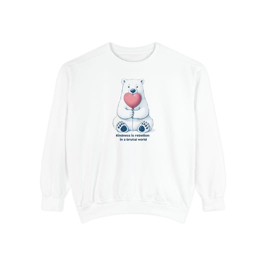 Kindness Rebellion Heritage Sweatshirt | Polar Den Edition