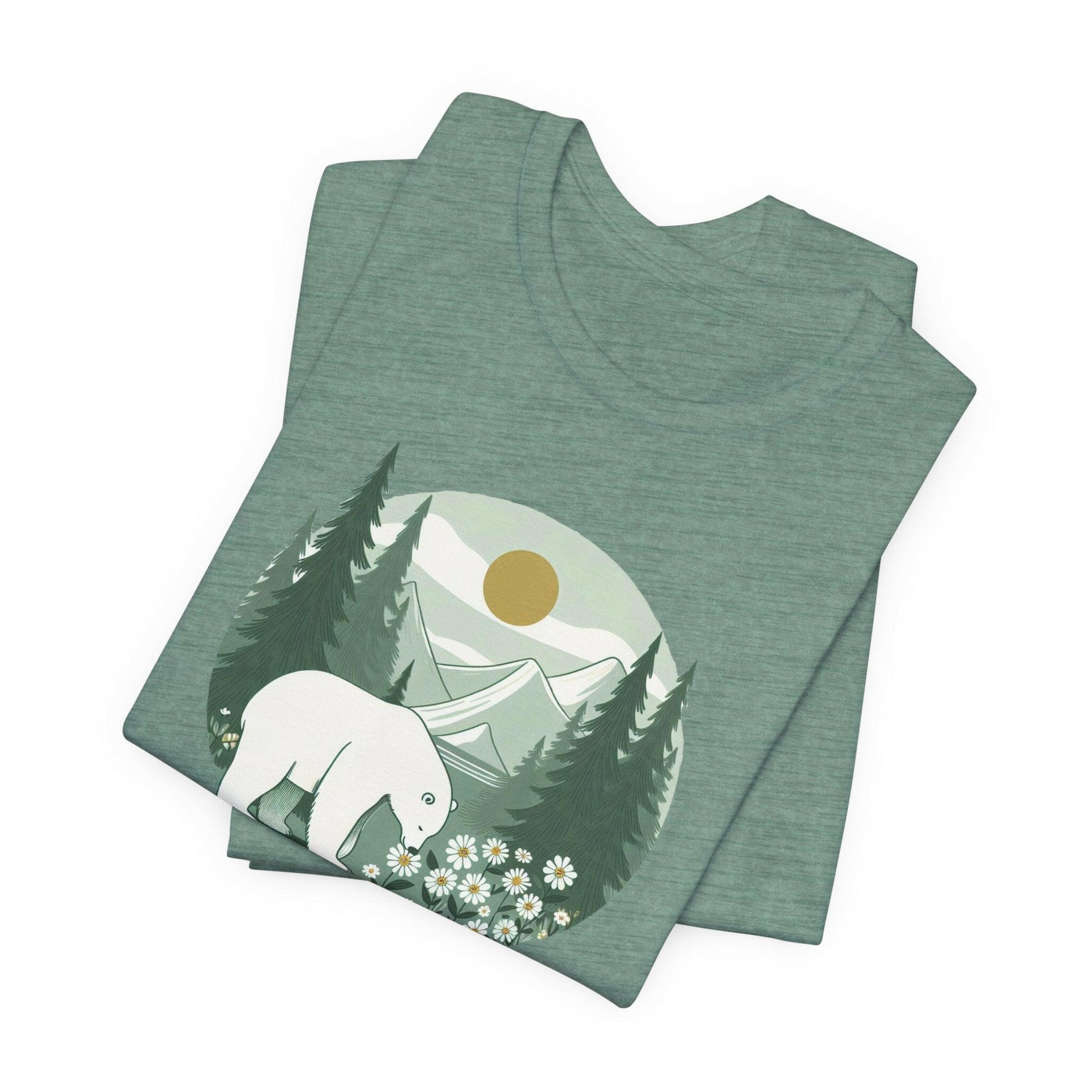 Nature Polar Bear Tee - Stompy Paws