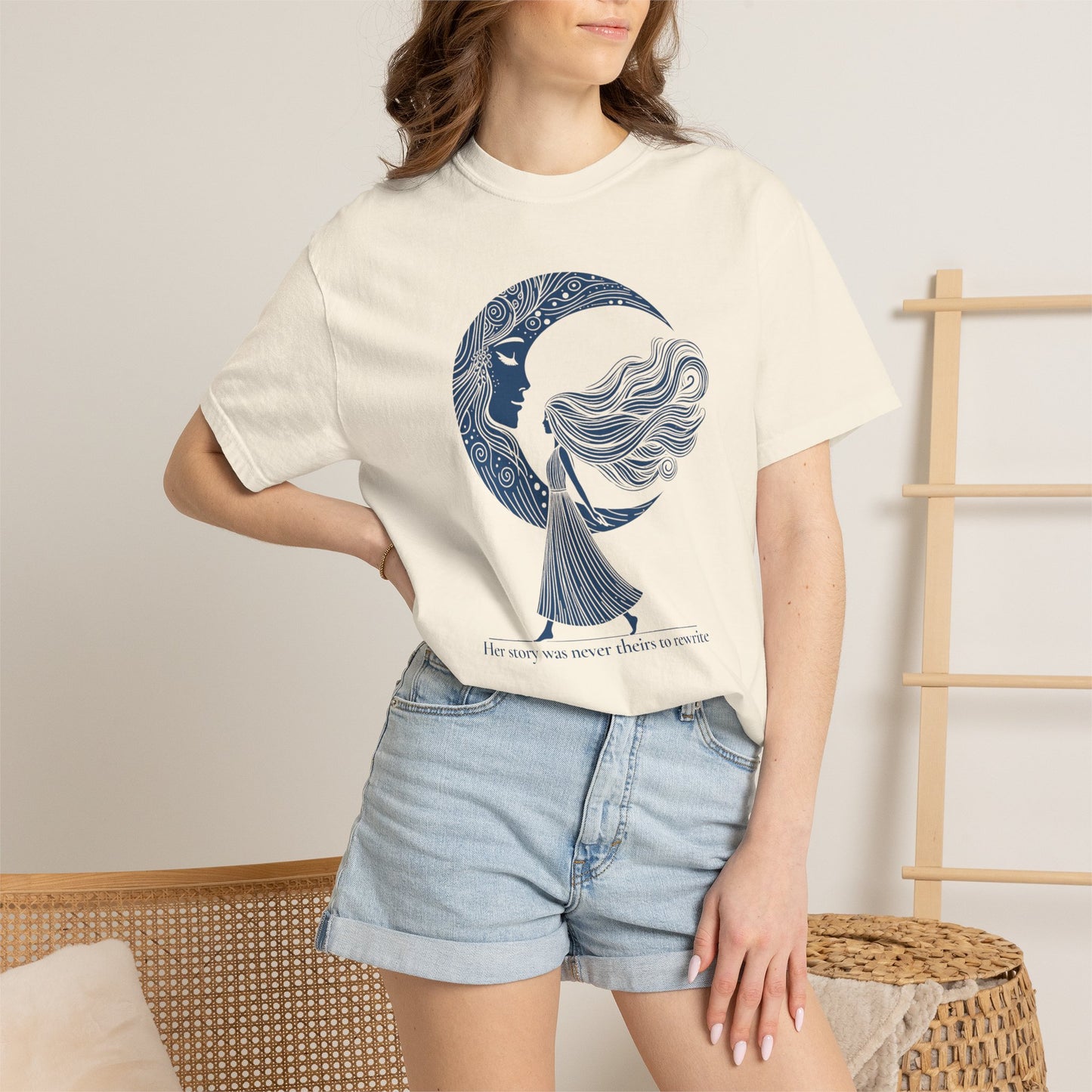 She Walked with the Moon Comfort Colors T-Shirt