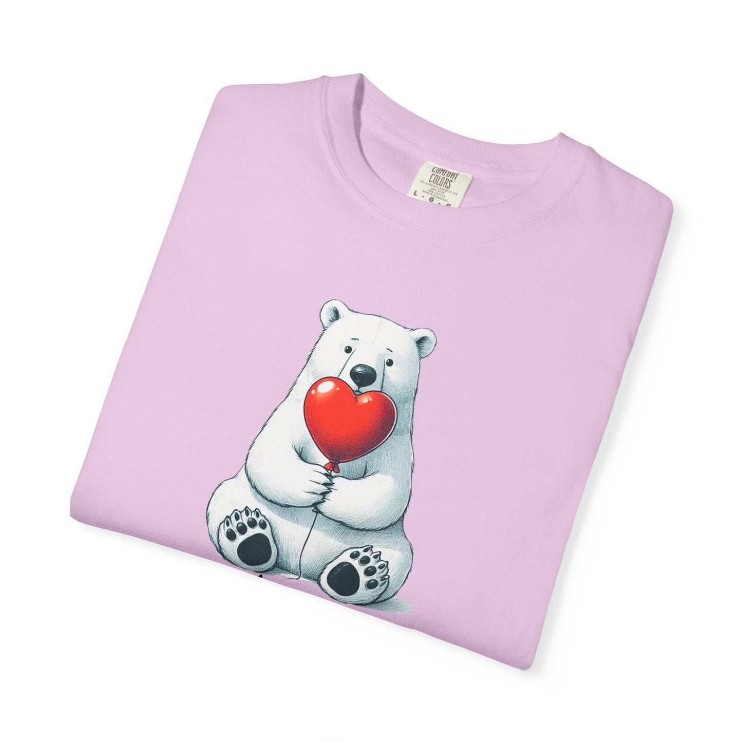 Be Mine Polar Bear Comfort Colors Tee