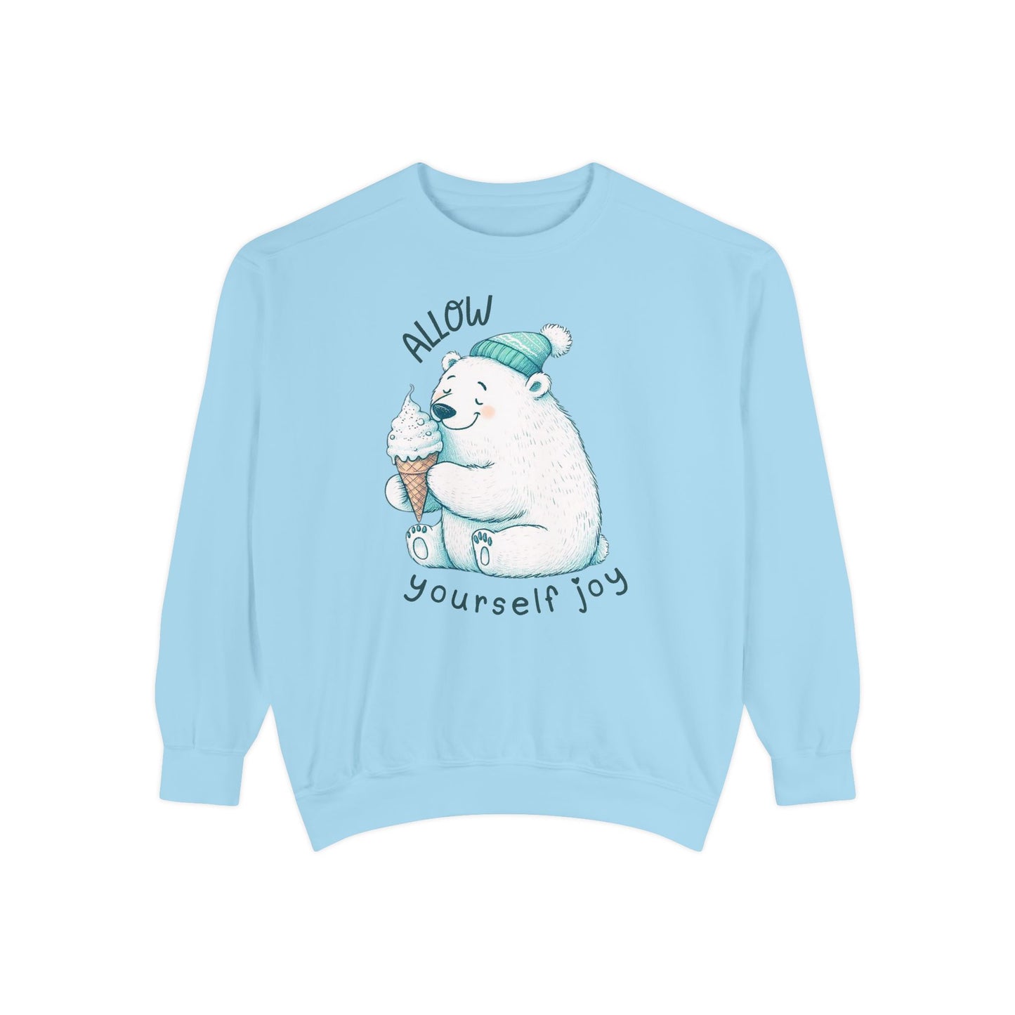 Allow Yourself Joy Heritage Sweatshirt | Polar Den Edition