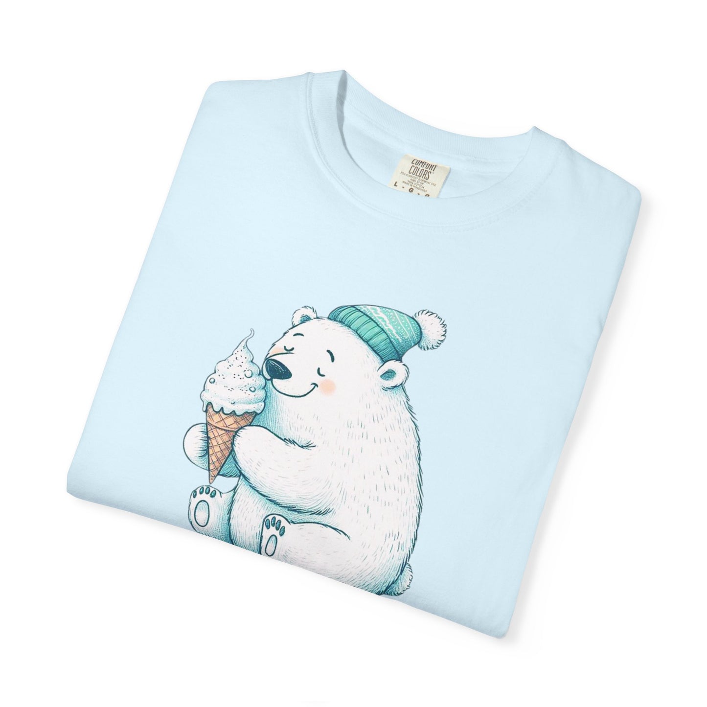 Cozy Cone Polar Bear Comfort Colors Tee
