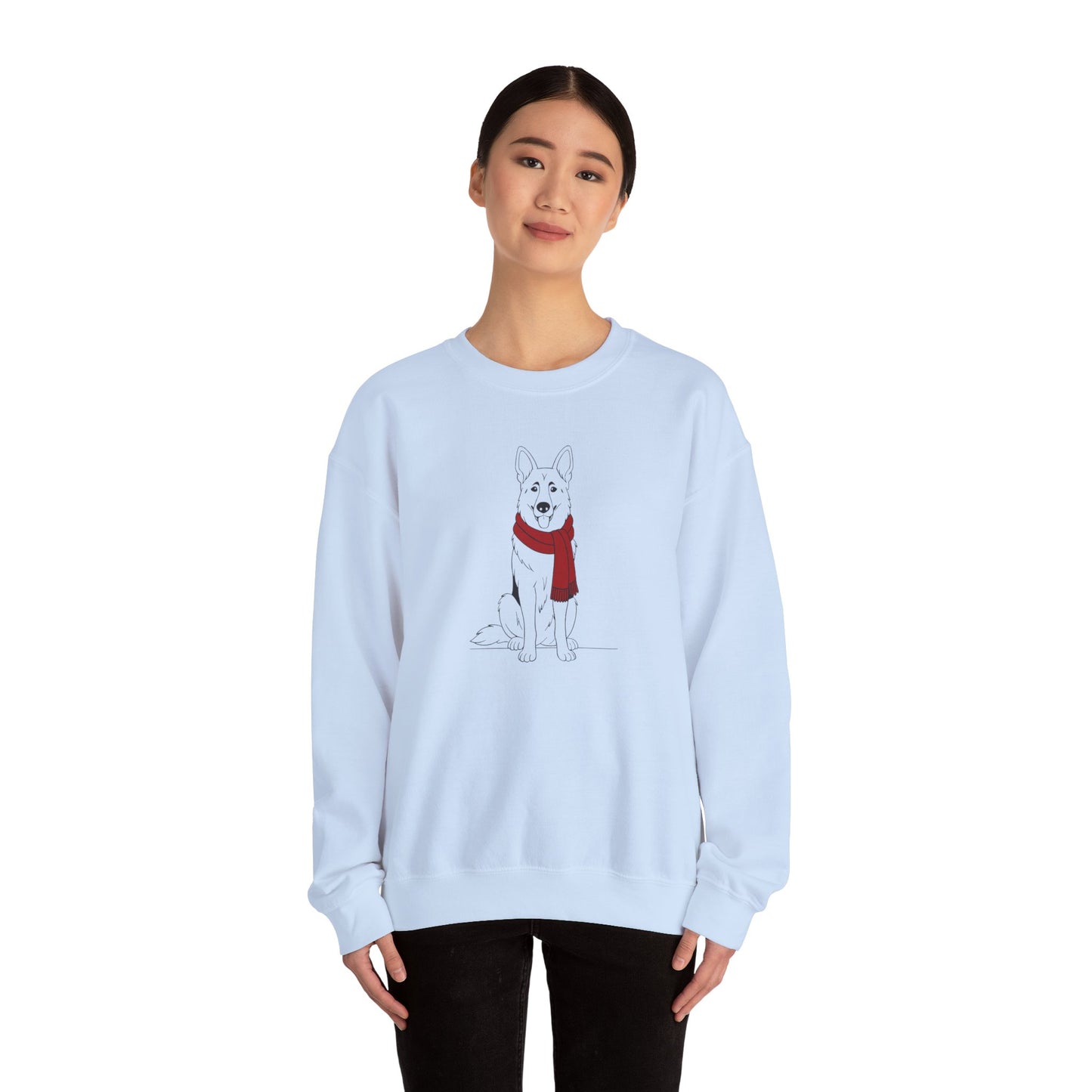 German Shepherd Winter Sweatshirt