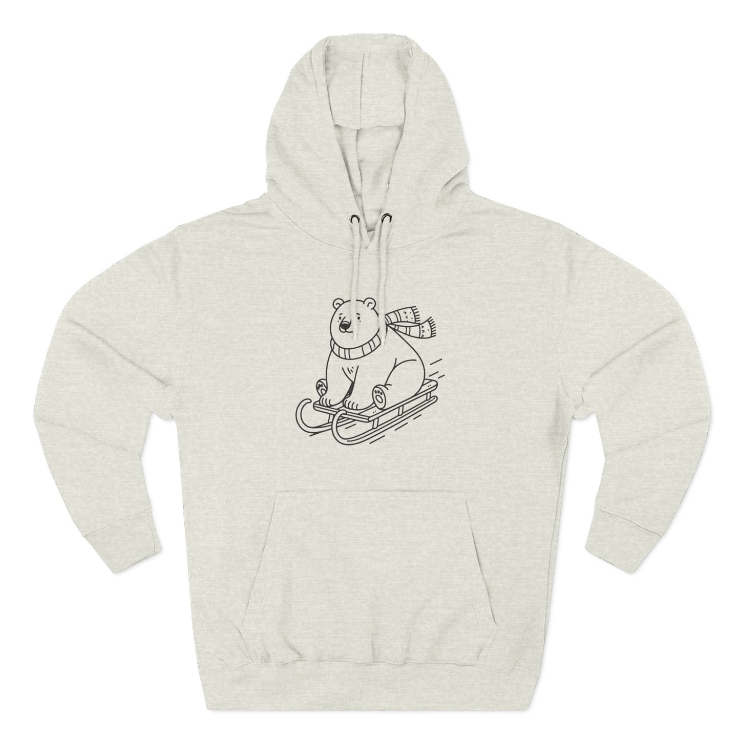 Polar Bear Sledding Hoodie