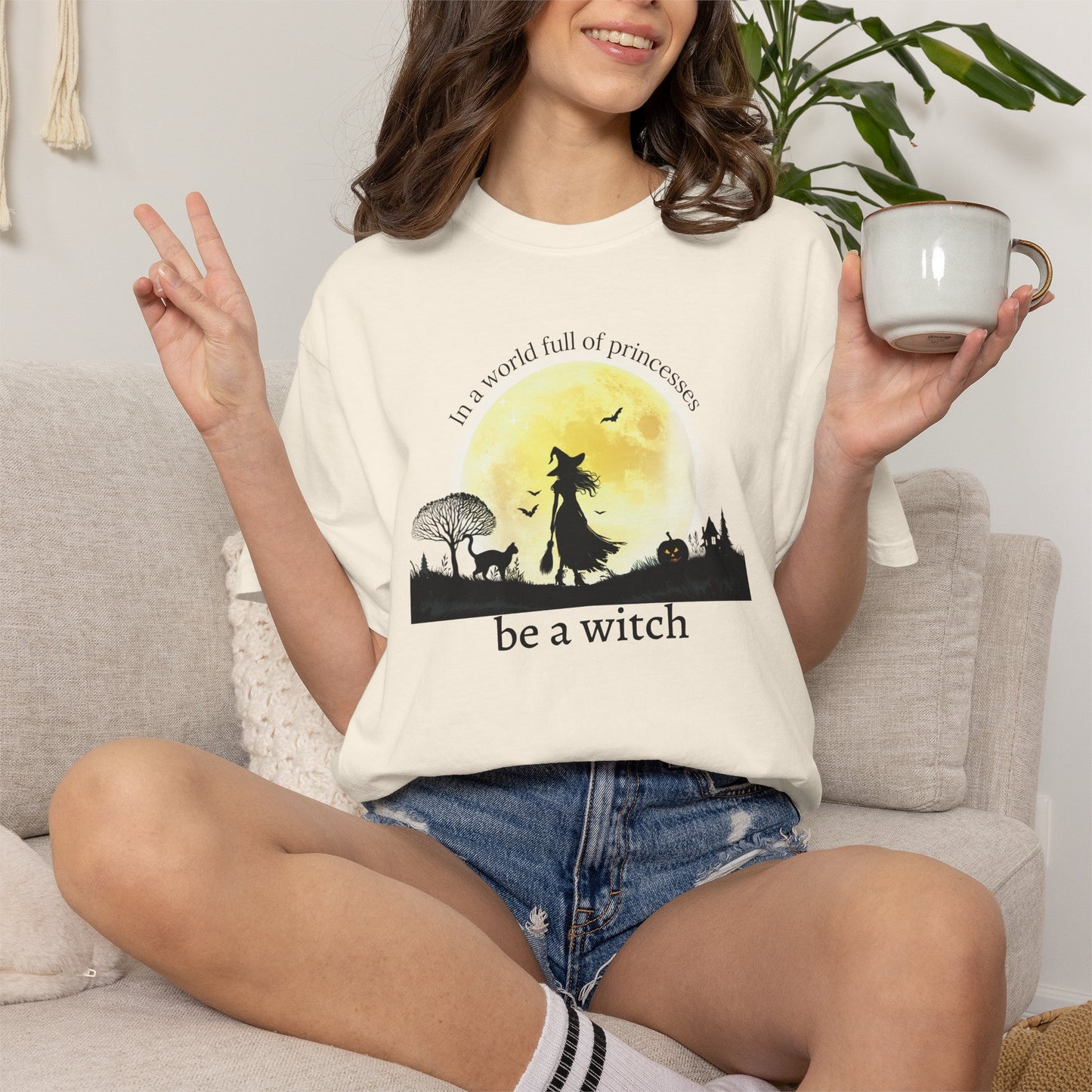 Moonlit Witch Comfort Colors Tee