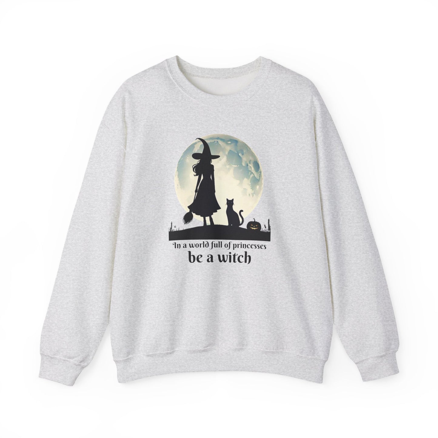Witch's Moonlight Silhouette Sweatshirt | Mystic Den Edition