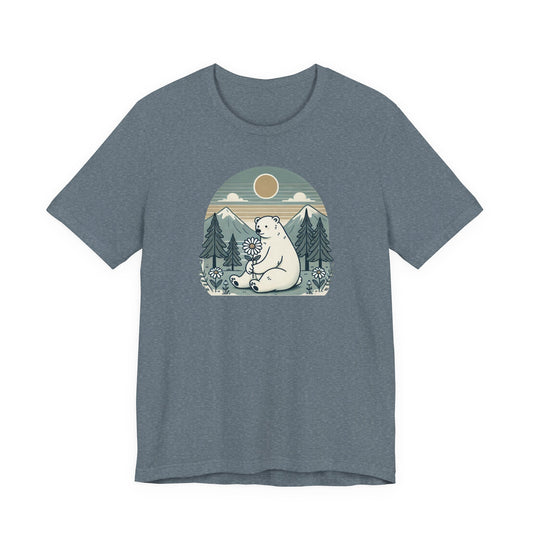 The Gentle Wanderer Polar Bear Premium Tee | Polar Den