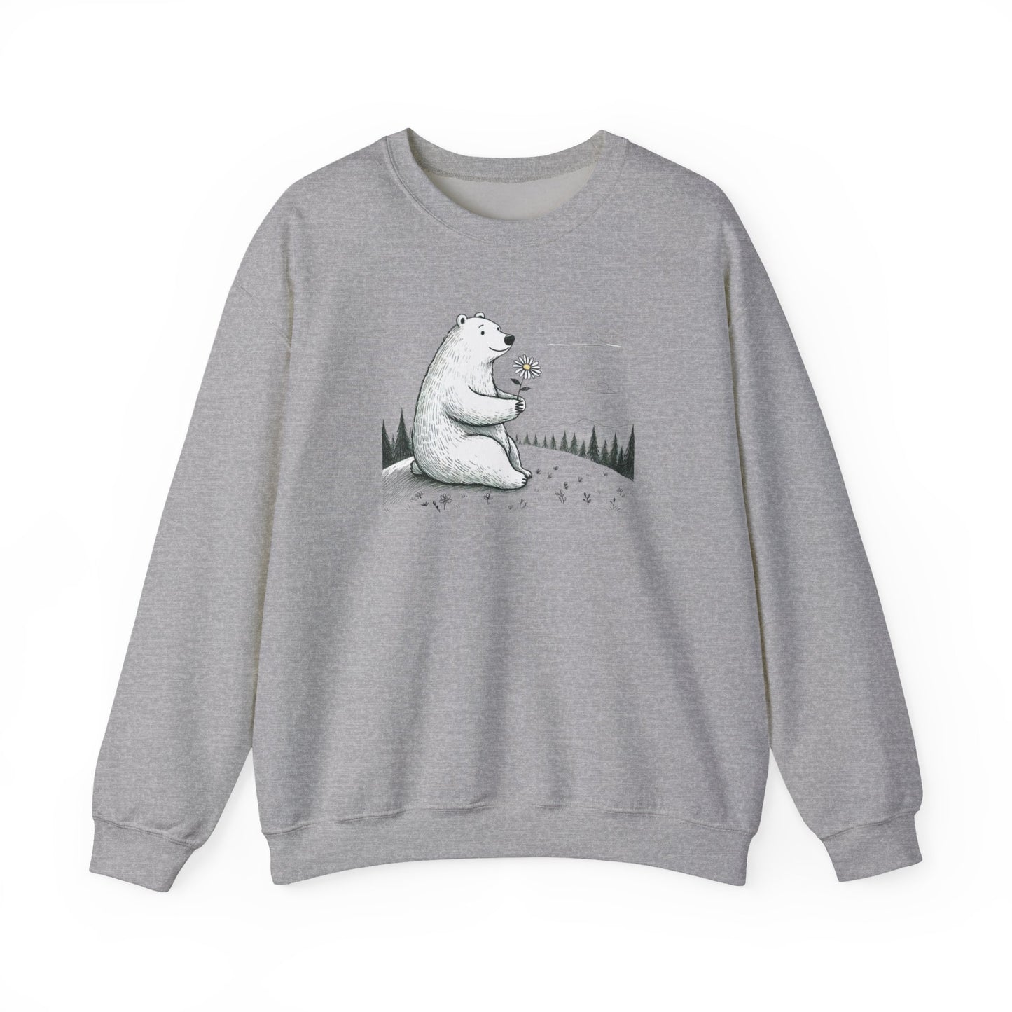 Daisy Bear Sketch Sweatshirt | Polar Den Edition