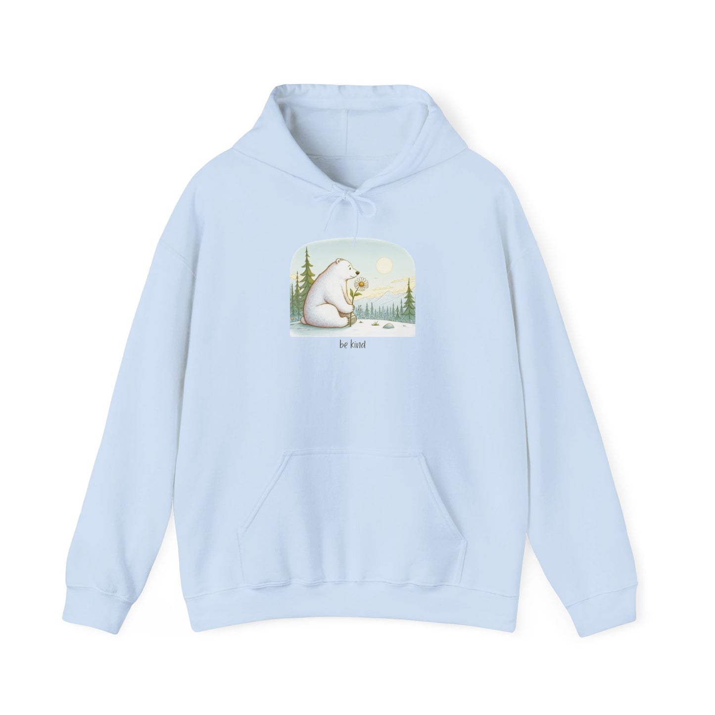 Be Kind Polar Bear Hoodie | Polar Den