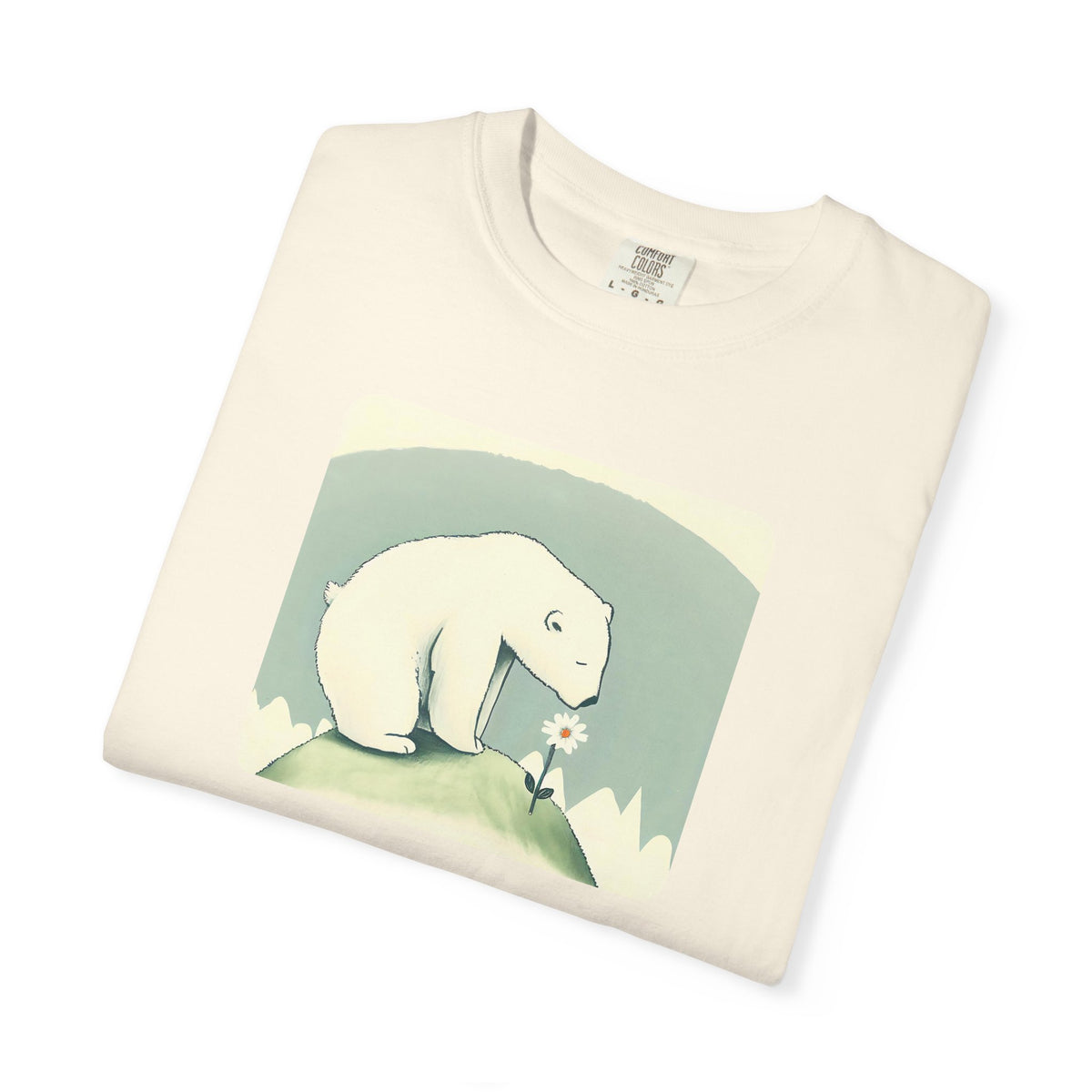 Polar Bear T-Shirt | Wildflower Comfort Colors Tee