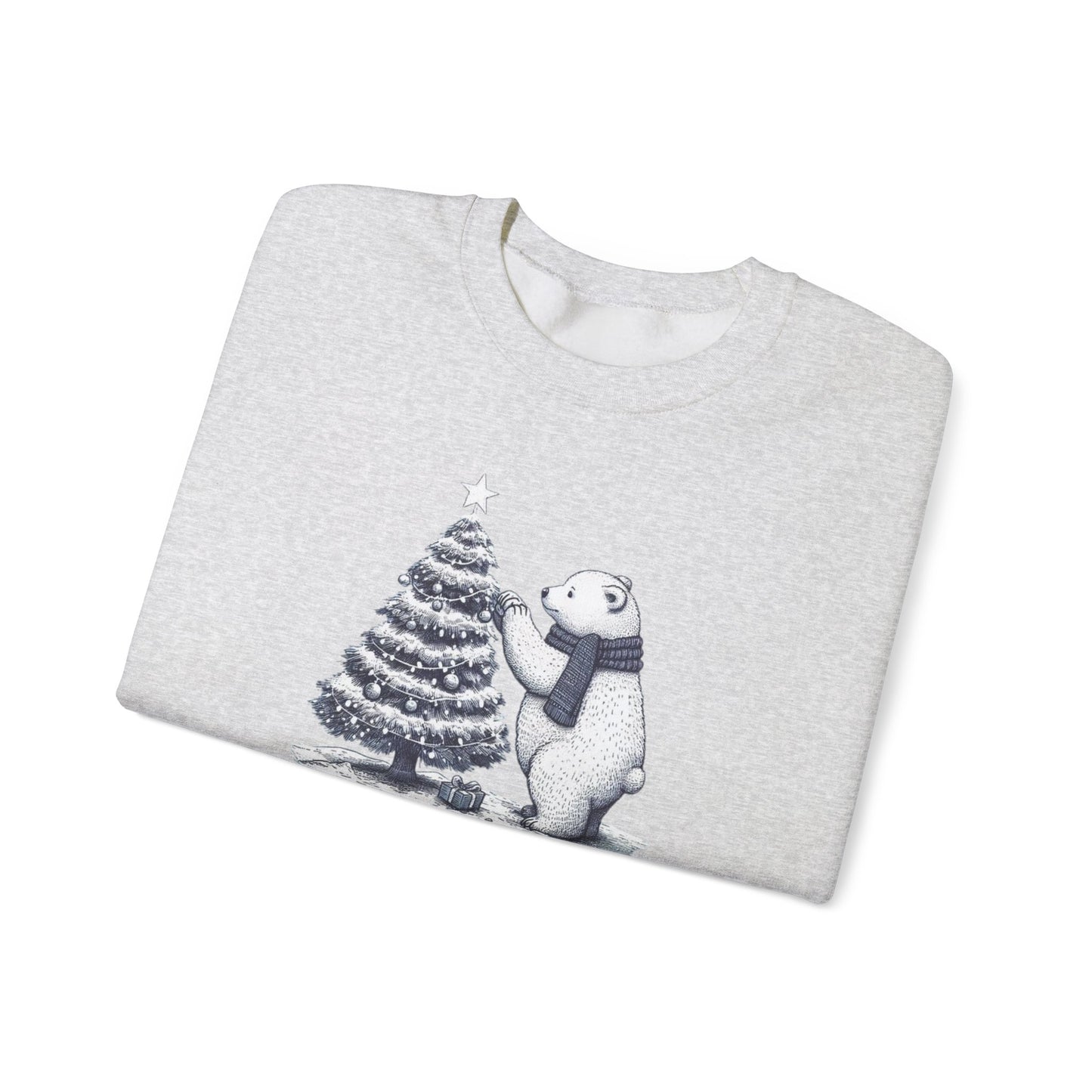 Arctic Christmas Polar Bear Sweatshirt | Polar Den Edition