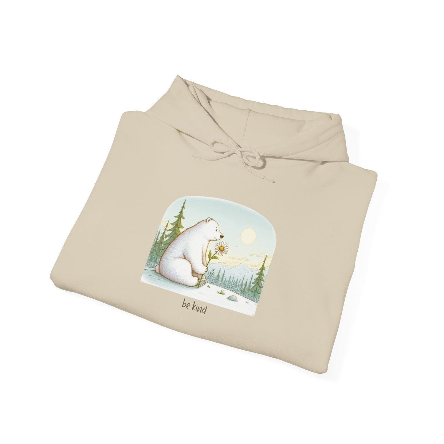 Be Kind Polar Bear Hoodie | Polar Den