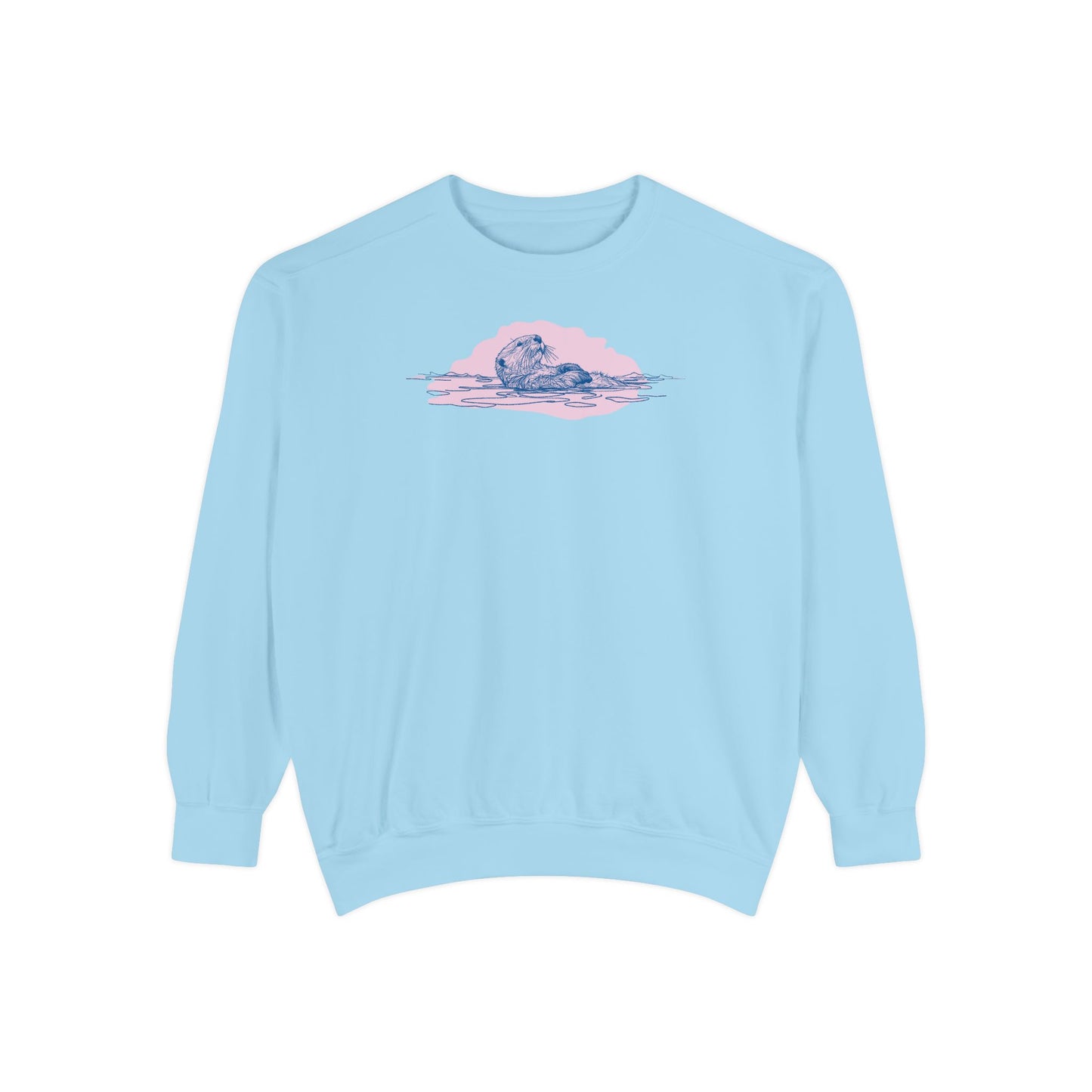 Pastel Otter Comfort Colors Sweatshirt