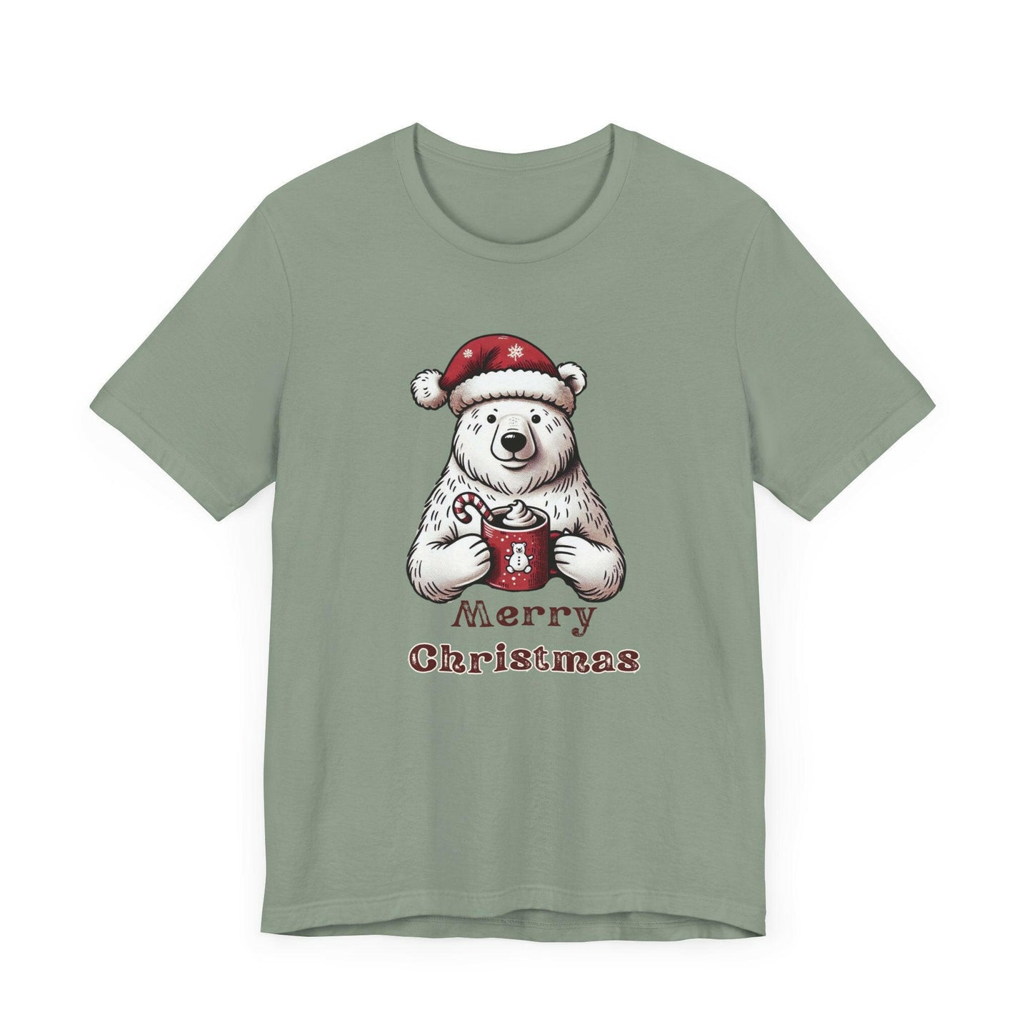 Merry Christmas Polar Bear Tee - Stompy Paws