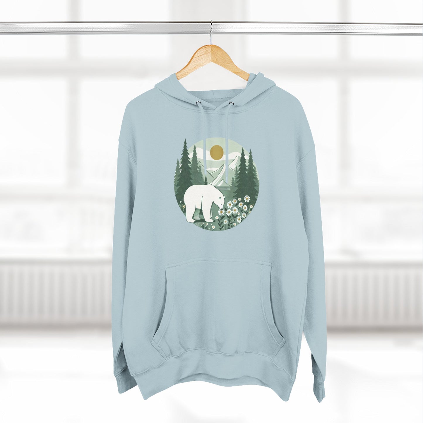 Polar Bear Mountain Meadow Hoodie