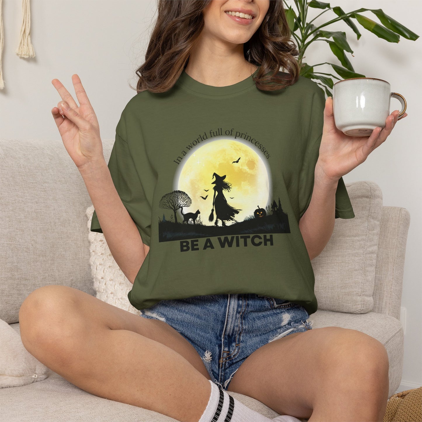 Be A Witch Comfort Colors Tee