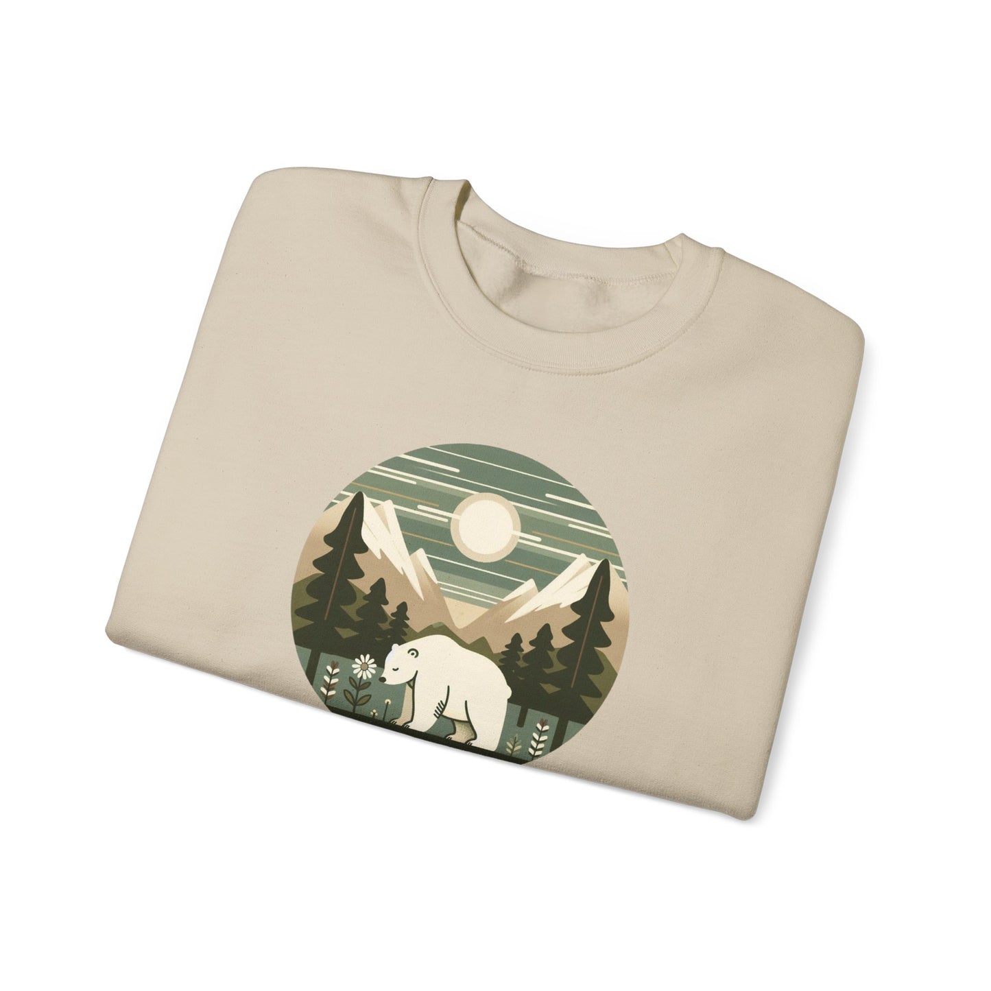 Polar Bear Sweatshirt | Cozy Gildan Heavy Blend