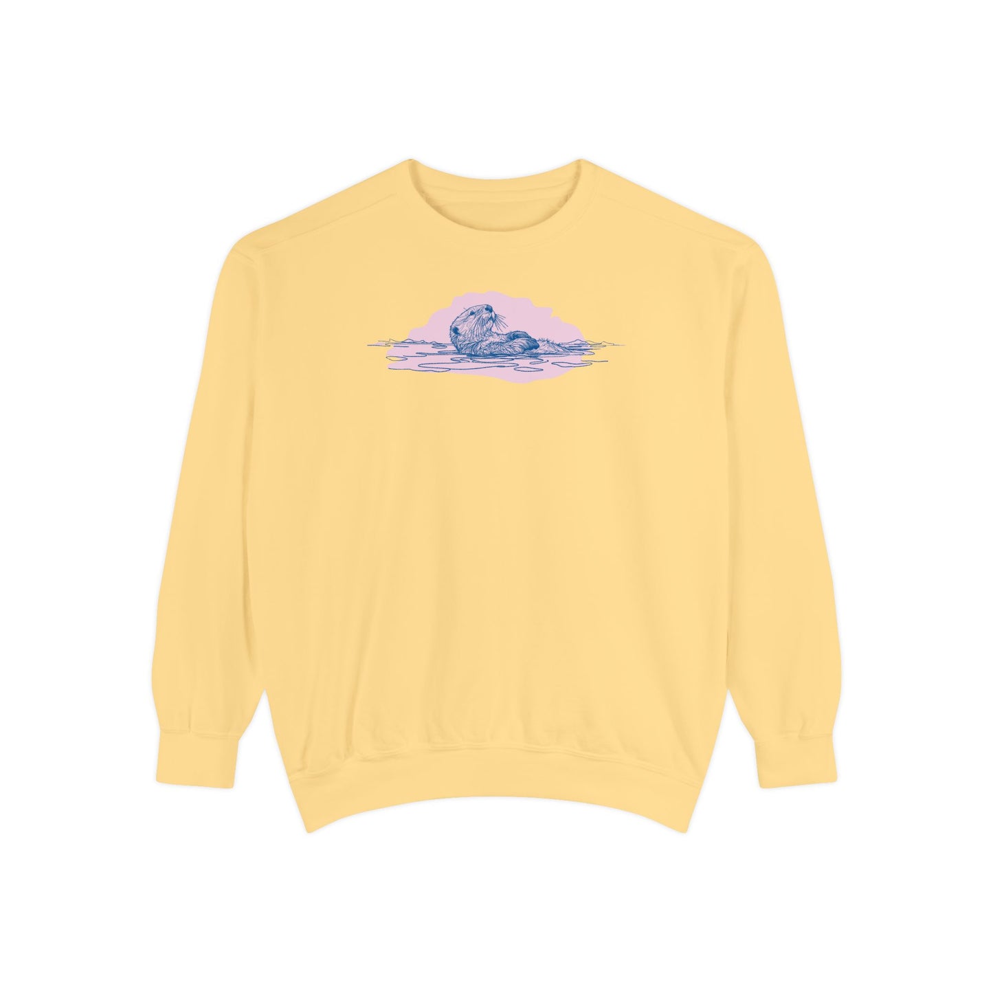 Coastal Otter Comfort Colors Sweatshirt